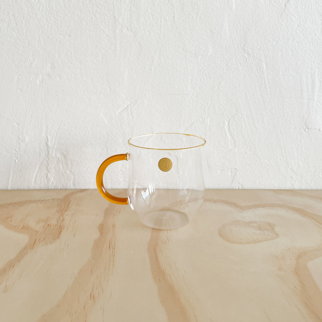 Kiosk Glass Mug - Yellow