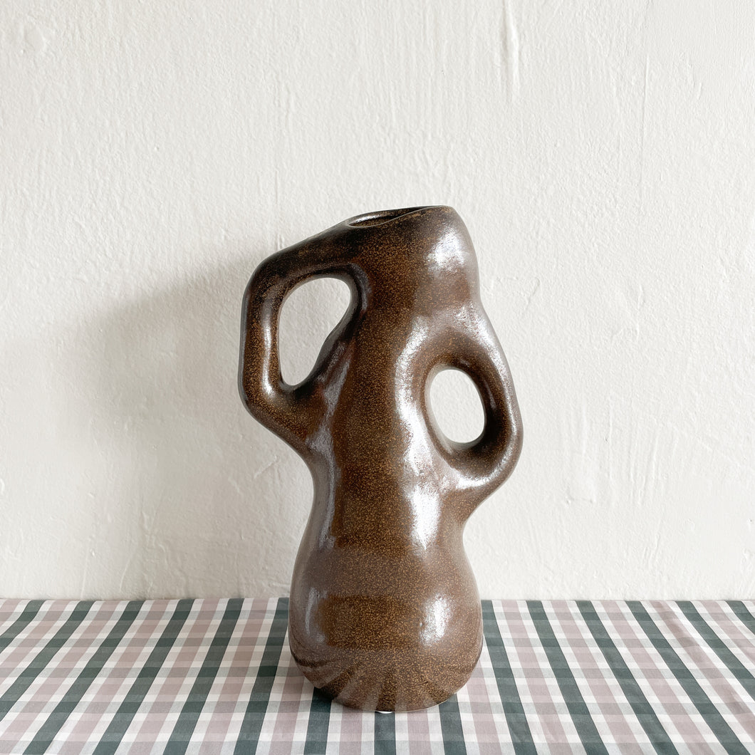 Isolde Vase - Antique Brown