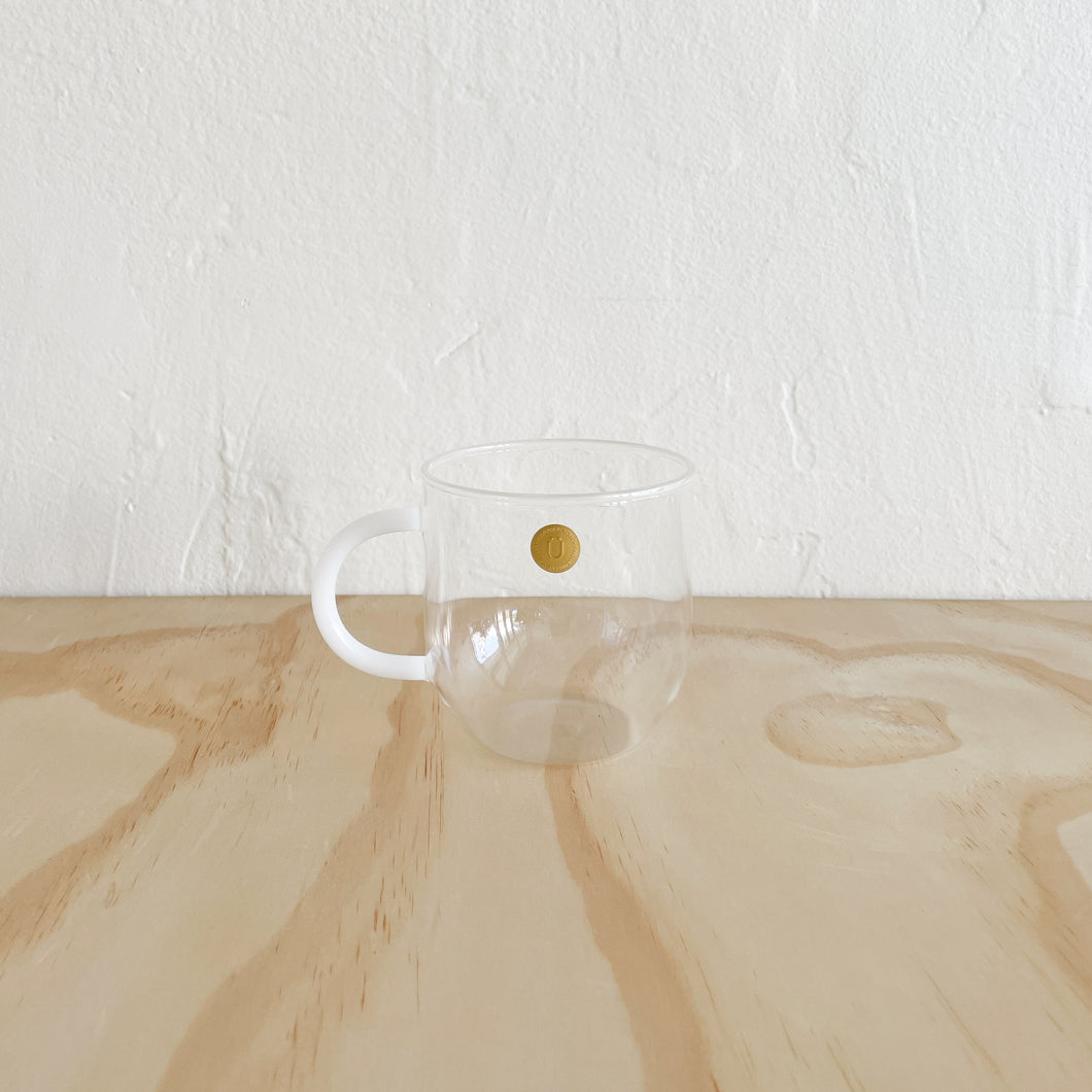 Kiosk Glass Mug - White