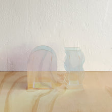 Load image into Gallery viewer, Iridescent Wave Acrylic Vase
