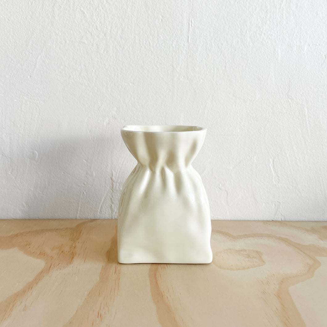 Vanilla Lolly Bag Vase