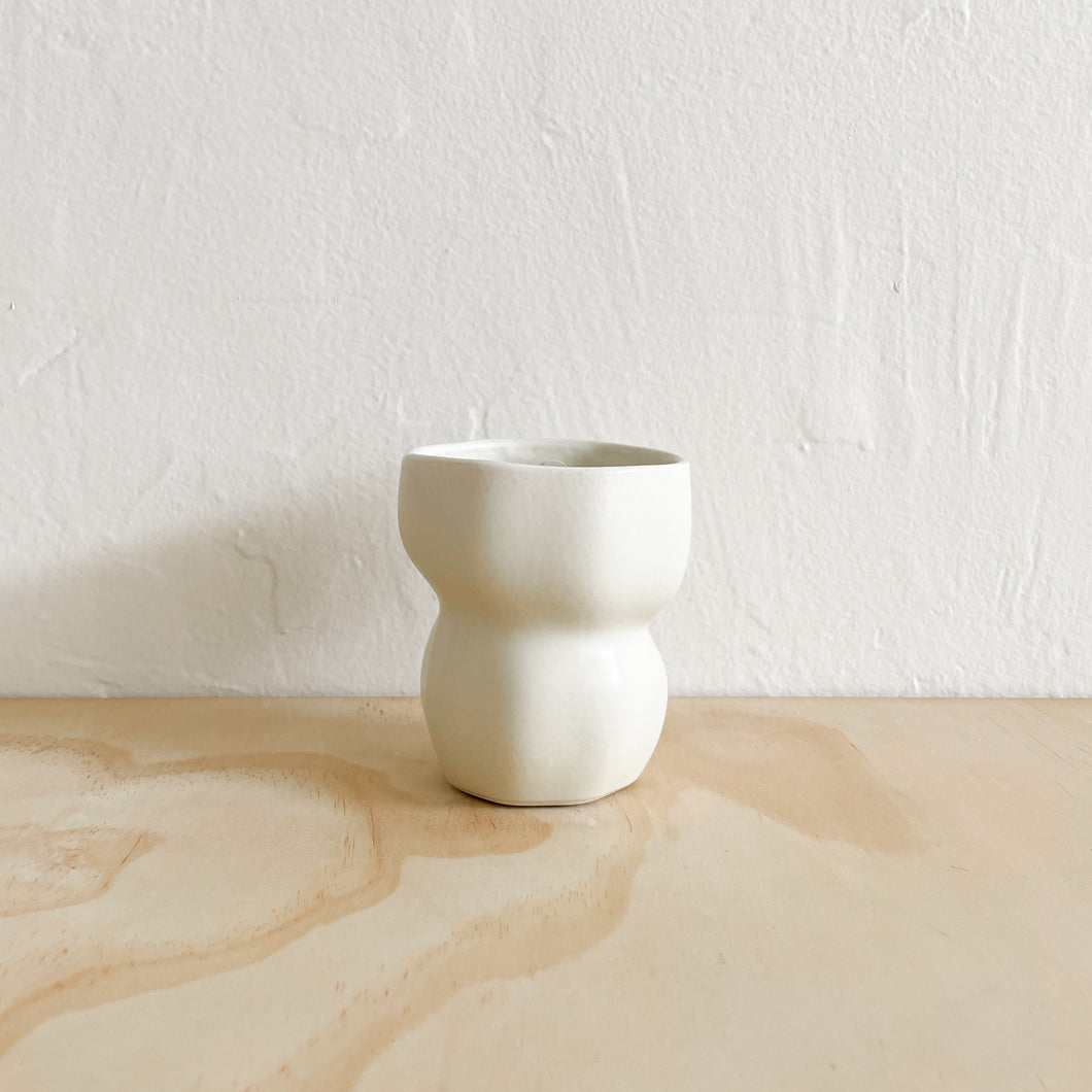 Limfjord Ceramic Mug - Small Beige