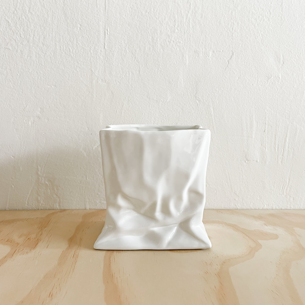 Paper Bag Vase - Short